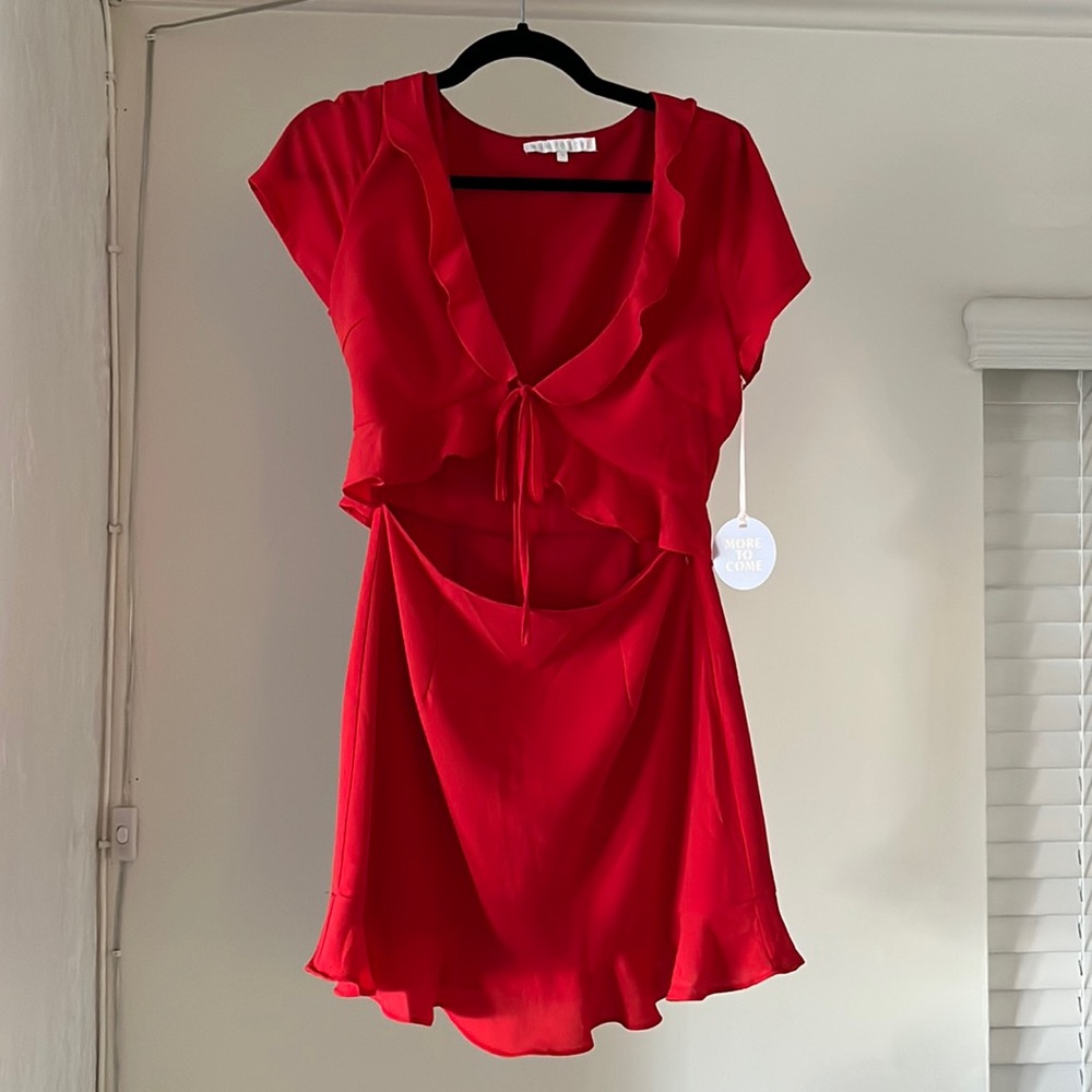 Revolve Red Mini Dress Size Small Brand New